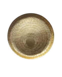 Round Etched Plate