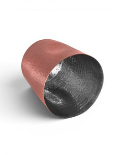 Dimple Copper Glass 400 ML