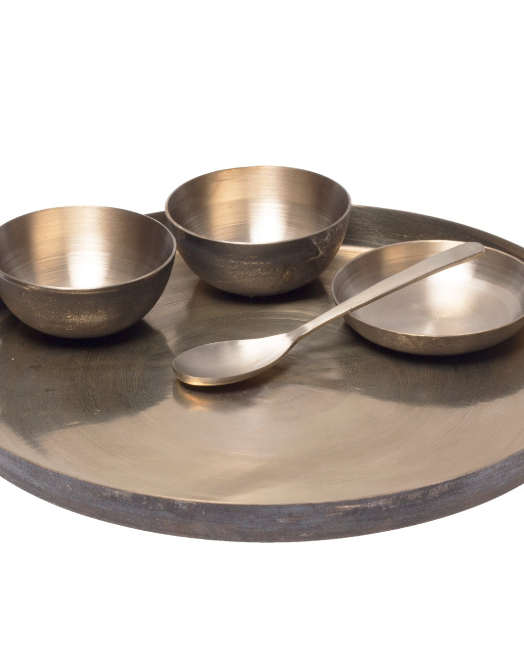 Bronze Dinner Thali Set