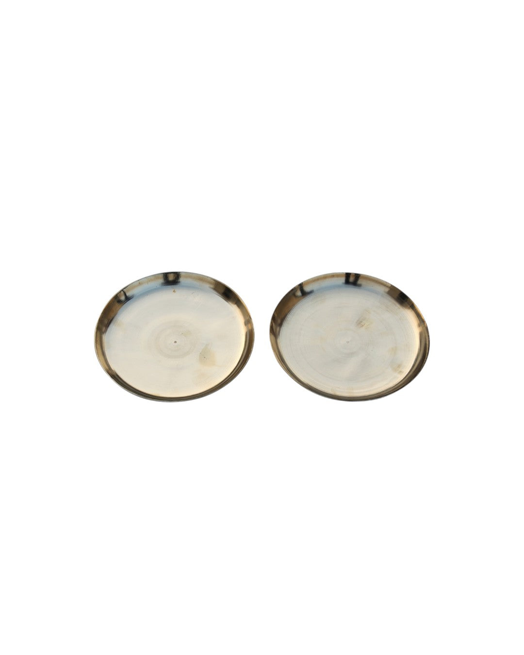 Bronze Compact Platters Set of 2