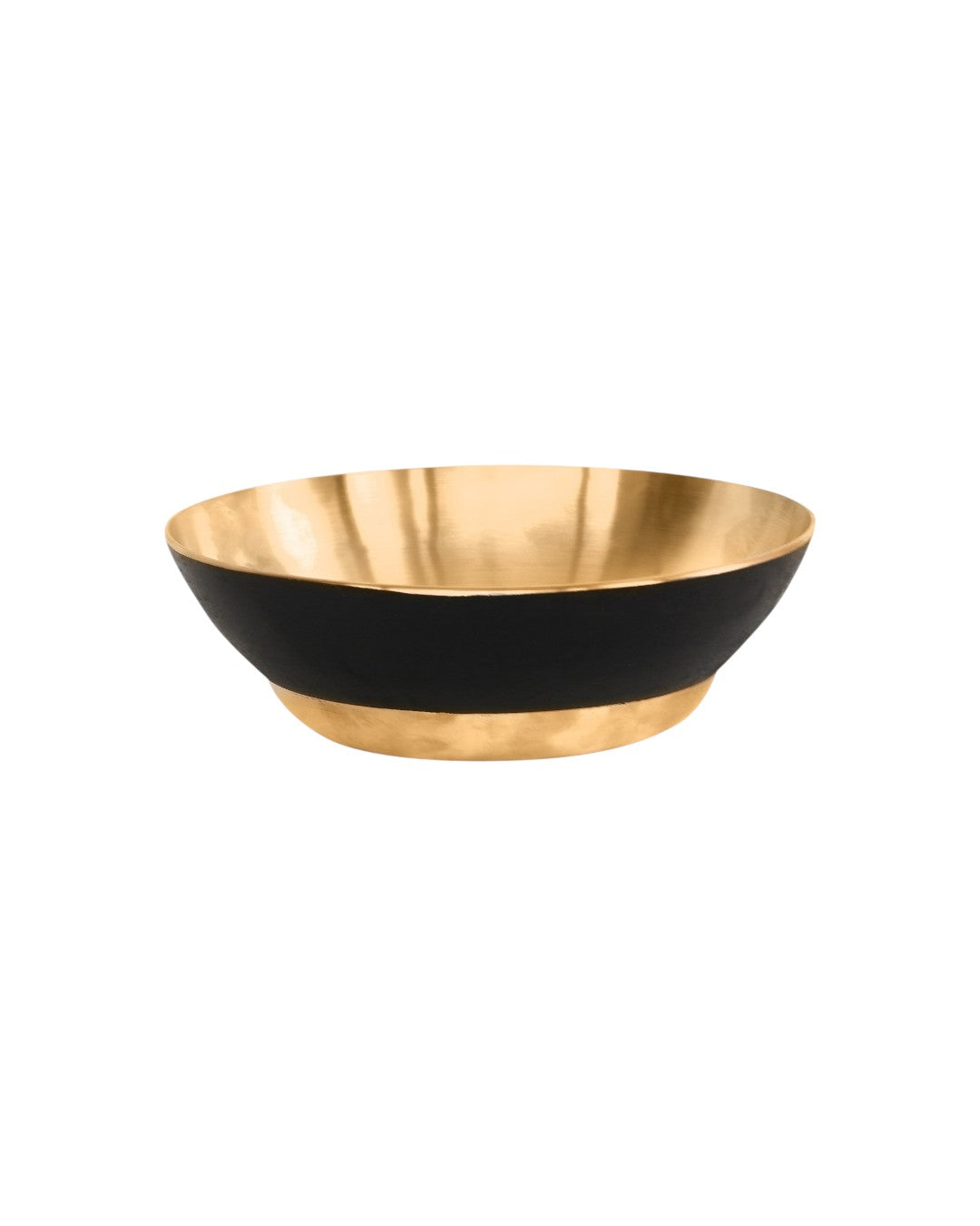 Hand Sculpted Bronze Large Serving Bowl 1300 ML