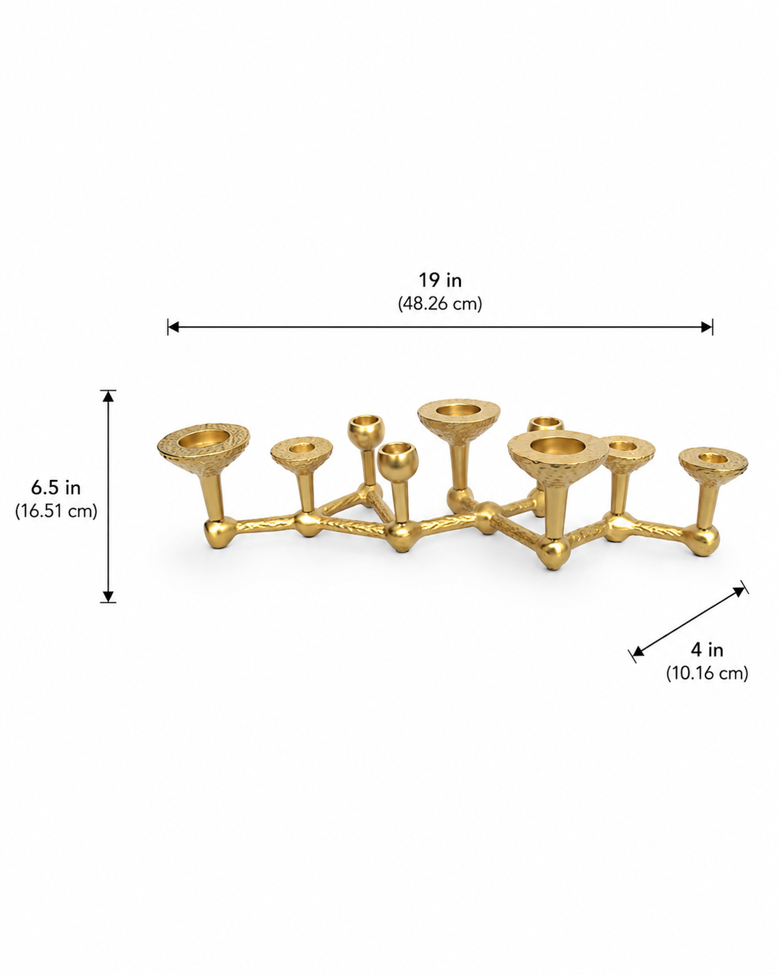 Handcrafted Candleabra(Gold)