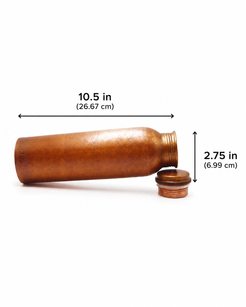 Vintage Copper Bottle 1 Litre