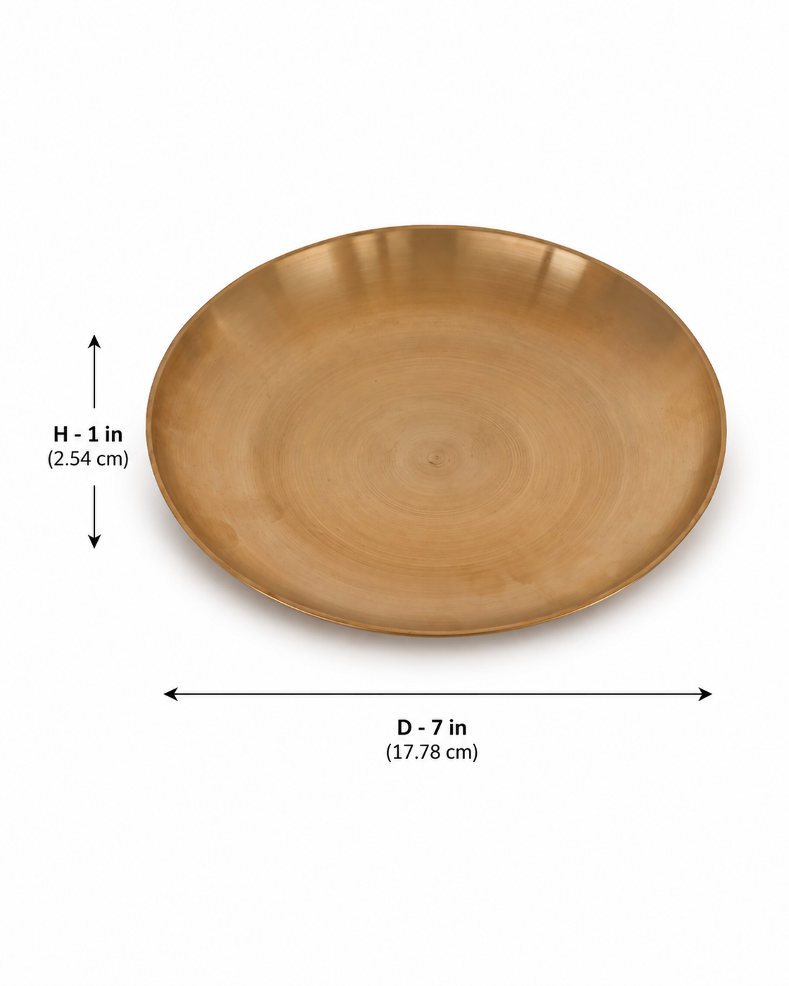 Bronze Quarter Plate
