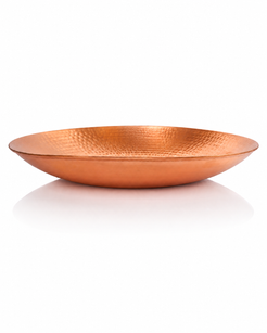 Copper Fruit Platter Round