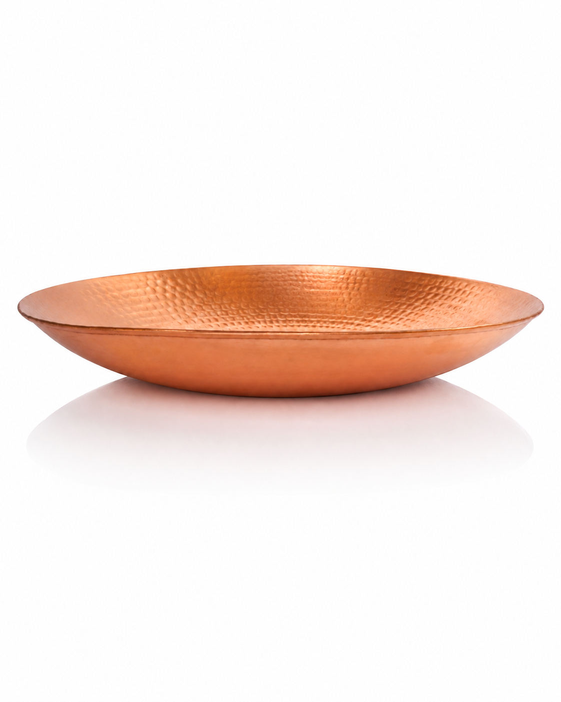Copper Fruit Platter Round