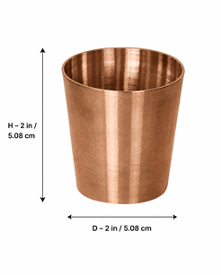 Bronze Cup Set of 2 100 ML