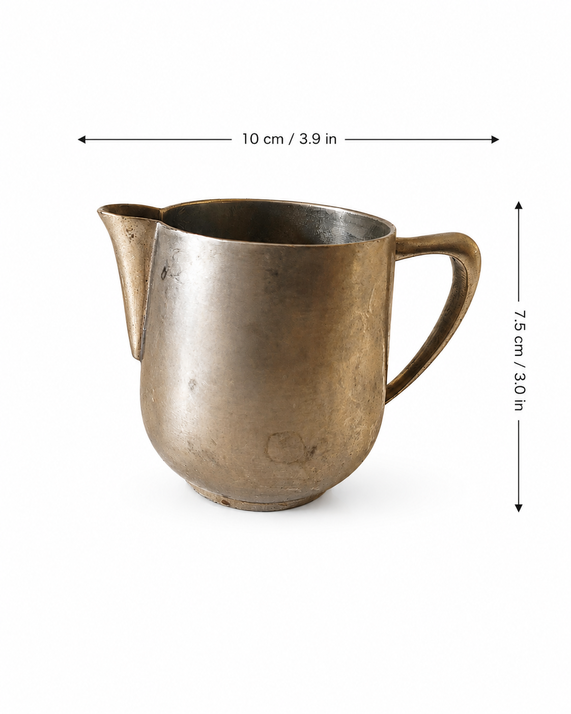Vintage German Silver Mini Pitcher – 10x6x7.5 cm